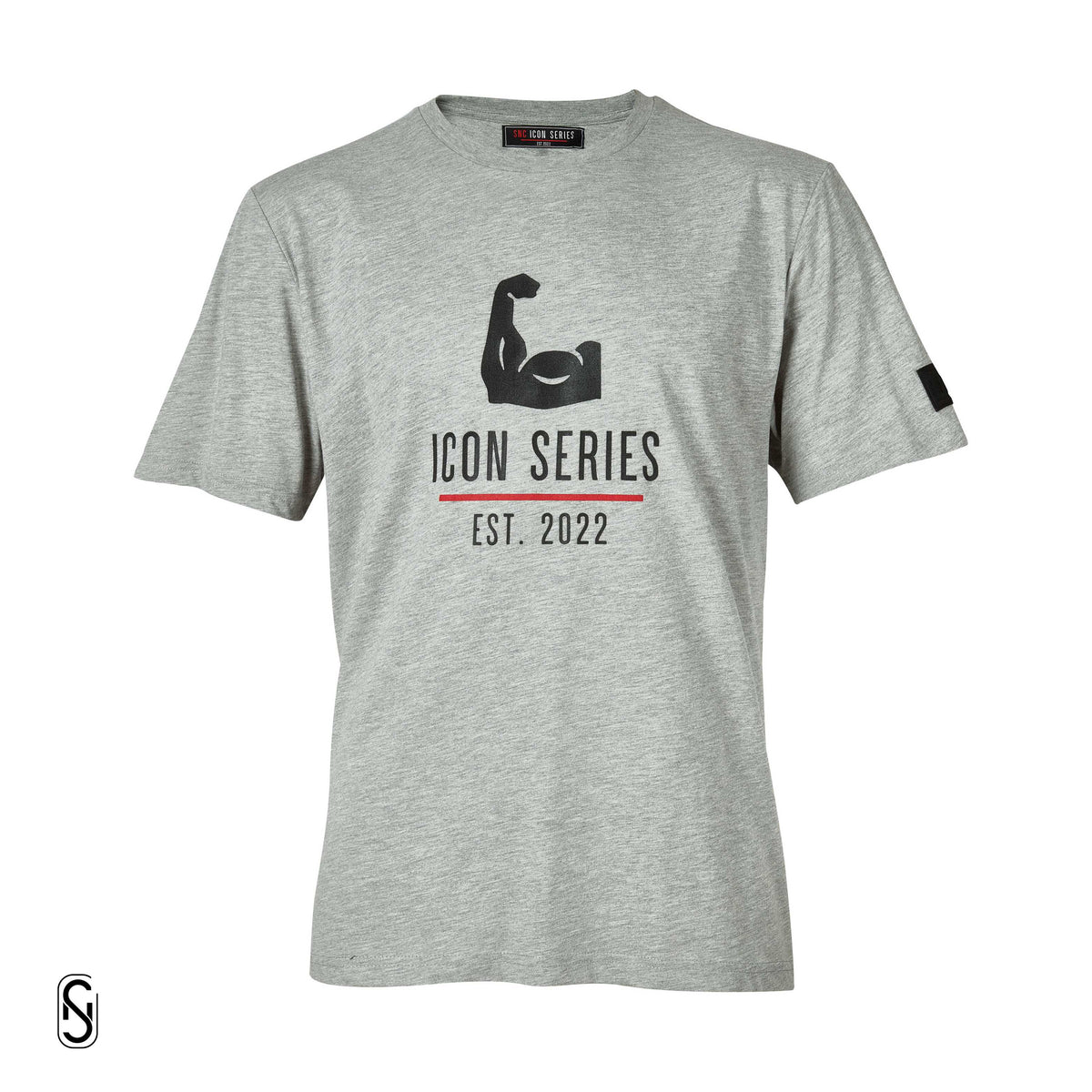 ICON Series Regular Tee - Grey Marl