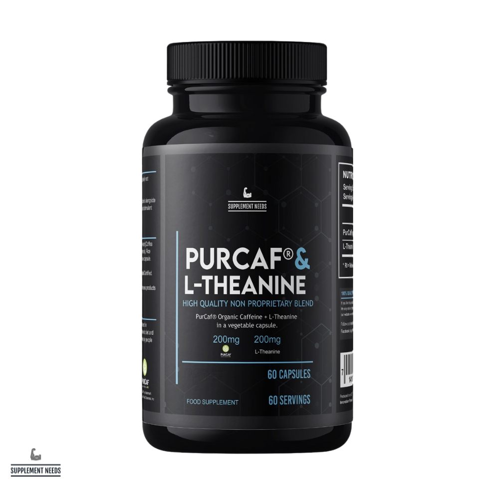 Supplement Needs Purcaf & L-Theanine - 60 Capsules